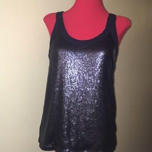 Banana Republic sequin tank top
